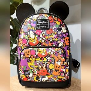 Disney Loungefly Backpack - 2022 Halloween - Mickey & Friends